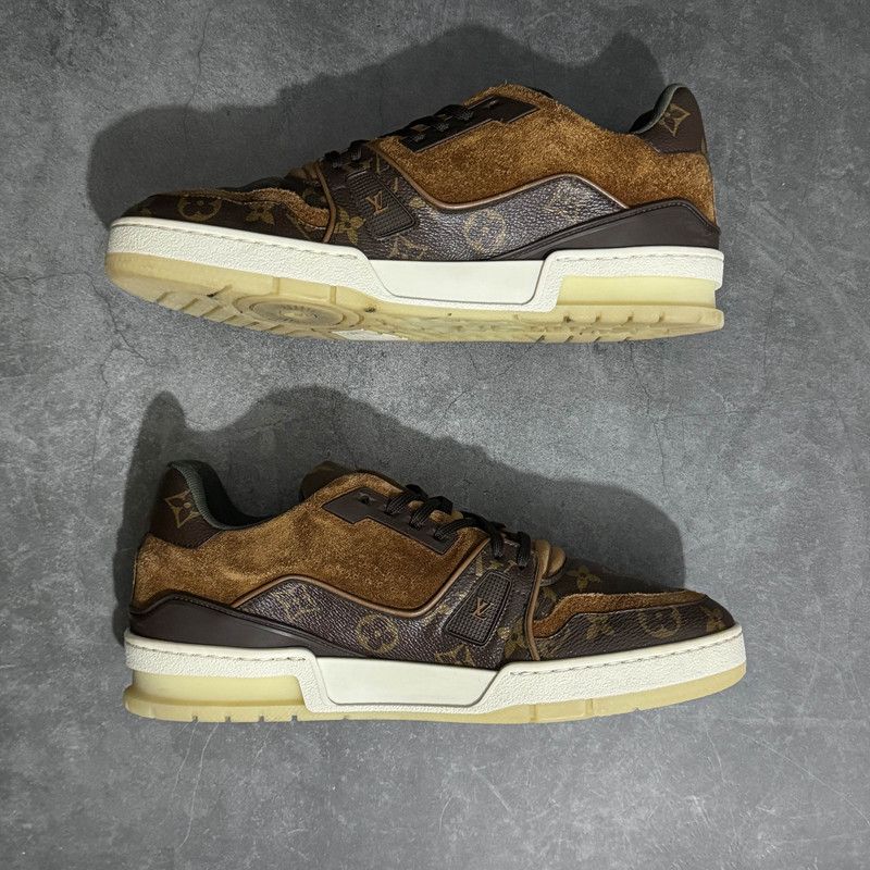 Louis Vuitton Louis Vuitton Stylish Low-Top Trainer Sneakers 0079 Size US 8 / EU 41 - 7 Thumbnail