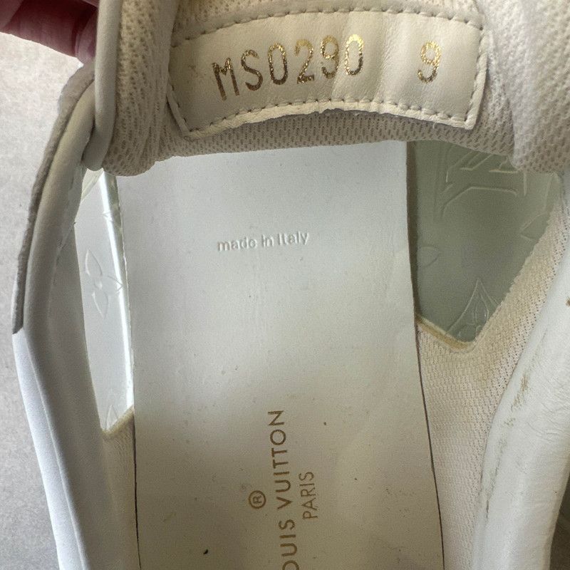 Louis Vuitton Louis Vuitton White Casual Low-Top Sneakers for Men 0079 Size US 10.5 / EU 43-44 - 5 Thumbnail