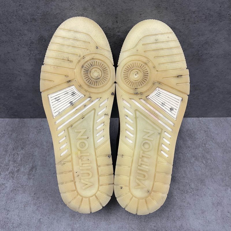 Louis Vuitton Louis Vuitton Brown Trainer Fashion Sneakers for Men 0079 Size US 8 / EU 41 - 4 Thumbnail
