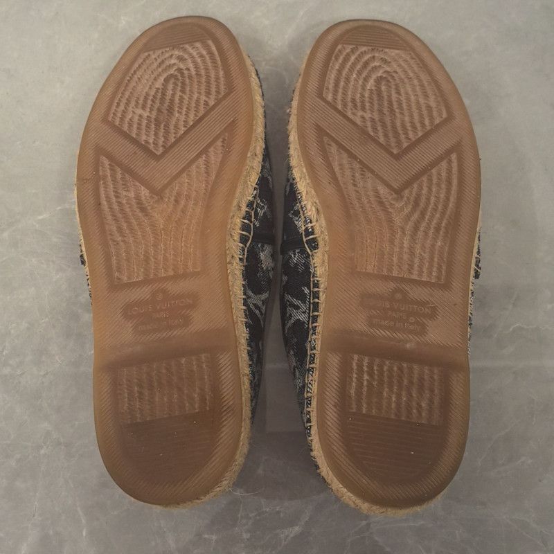 Louis Vuitton Louis Vuitton Blue Casual Espadrilles for Men 0079 Size US 7 / EU 40 - 4 Thumbnail
