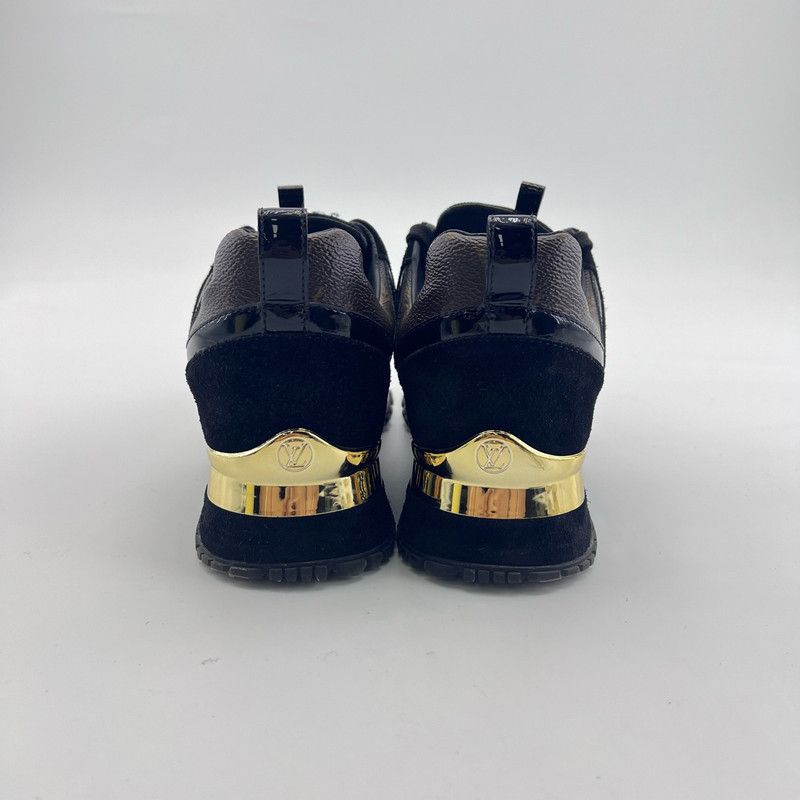 Louis Vuitton Louis Vuitton Dark Monogram Sneakers 0079 Size US 5 / EU 37 - 3 Thumbnail