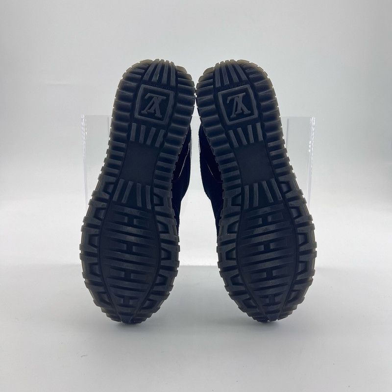 Louis Vuitton Louis Vuitton Dark Monogram Sneakers 0079 Size US 5 / EU 37 - 4 Thumbnail
