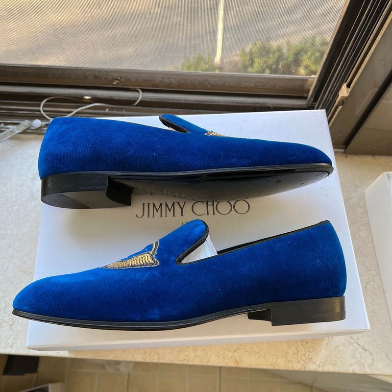 Louis Vuitton Louis Vuitton Auteuil Velvet Loafers for Men 0079 Size US 8 / EU 41 - 2 Thumbnail