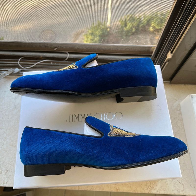 Louis Vuitton Louis Vuitton Auteuil Velvet Loafers for Men 0079 Size US 8 / EU 41 - 3 Thumbnail