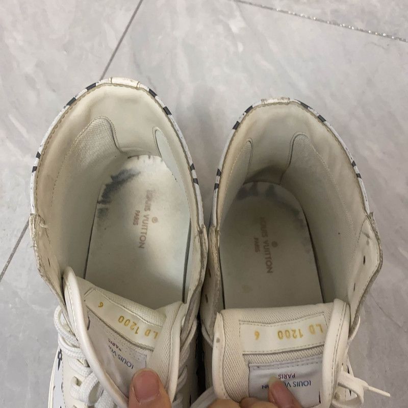 Louis Vuitton Louis Vuitton Tattoo High-Top Fashion Sneakers 0079 Size US 7.5 / EU 40-41 - 8 Thumbnail