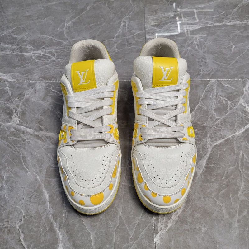 Louis Vuitton Yayoi Kusama x Louis Vuitton Low Top Sneakers 0079 Size US 8.5 / EU 41-42 - 2 Thumbnail