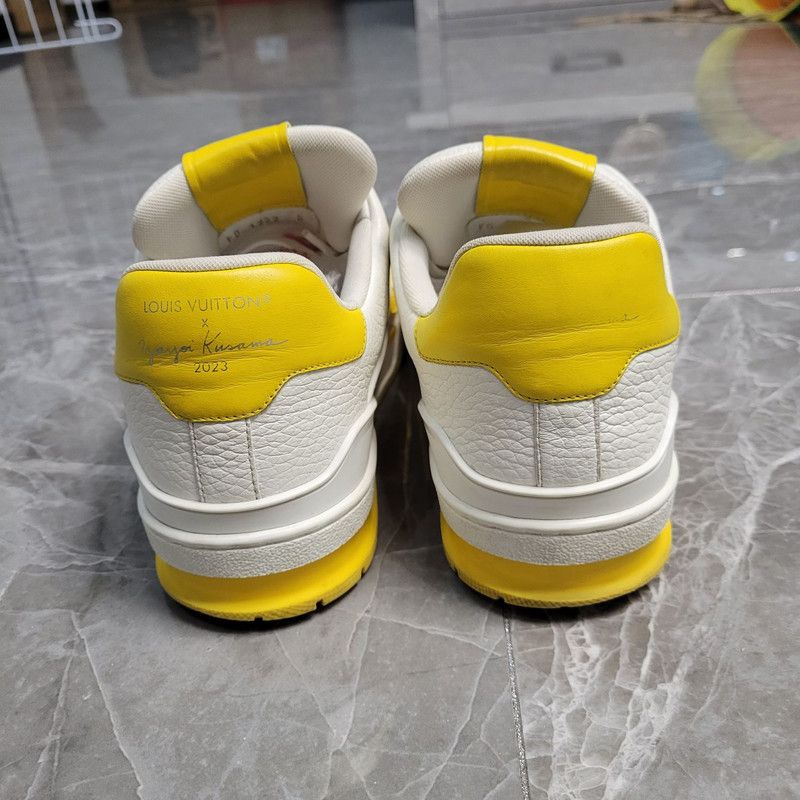 Louis Vuitton Yayoi Kusama x Louis Vuitton Low Top Sneakers 0079 Size US 8.5 / EU 41-42 - 3 Thumbnail