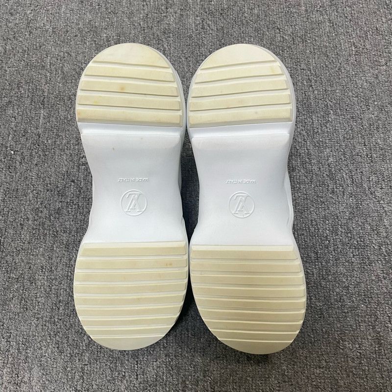 Louis Vuitton Louis Vuitton Low-Top Casual Sneakers in White Brown 0079 Size US 7.5 / EU 40-41 - 4 Thumbnail