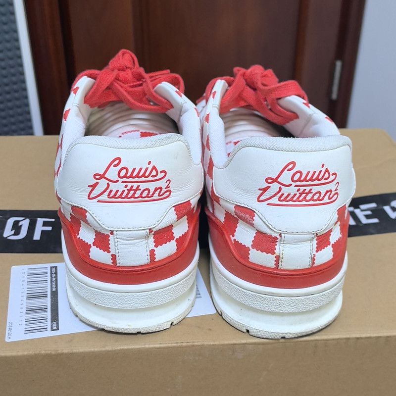 Louis Vuitton Nigo x Louis Vuitton Stylish Low-Top Sneakers 0079 Size US 10.5 / EU 43-44 - 3 Thumbnail