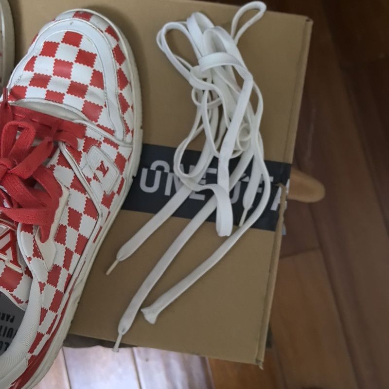 Louis Vuitton Nigo x Louis Vuitton Stylish Low-Top Sneakers 0079 Size US 10.5 / EU 43-44 - 6 Thumbnail