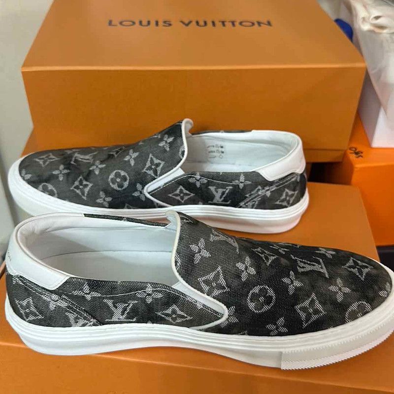 Louis Vuitton Louis Vuitton Trocadero Low Top Sneakers 0079 Size US 10.5 / EU 43-44 - 3 Thumbnail