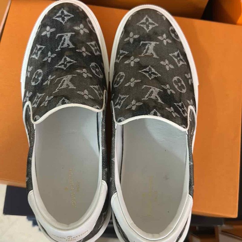 Louis Vuitton Louis Vuitton Trocadero Low Top Sneakers 0079 Size US 10.5 / EU 43-44 - 7 Thumbnail