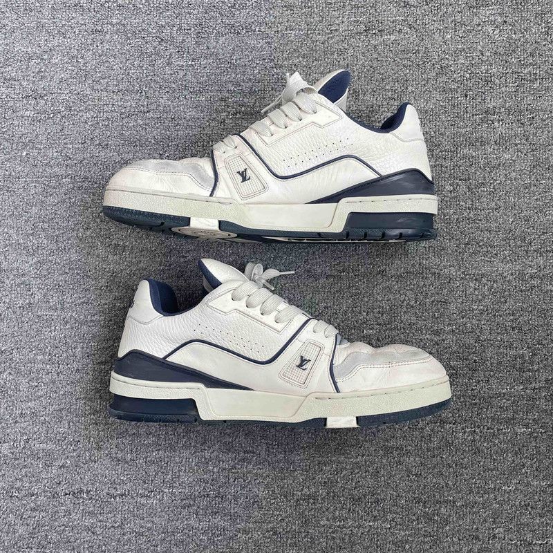 Louis Vuitton Louis Vuitton Trainer Low-Top Sneakers for Men 0079 Size US 7.5 / EU 40-41 - 7 Thumbnail