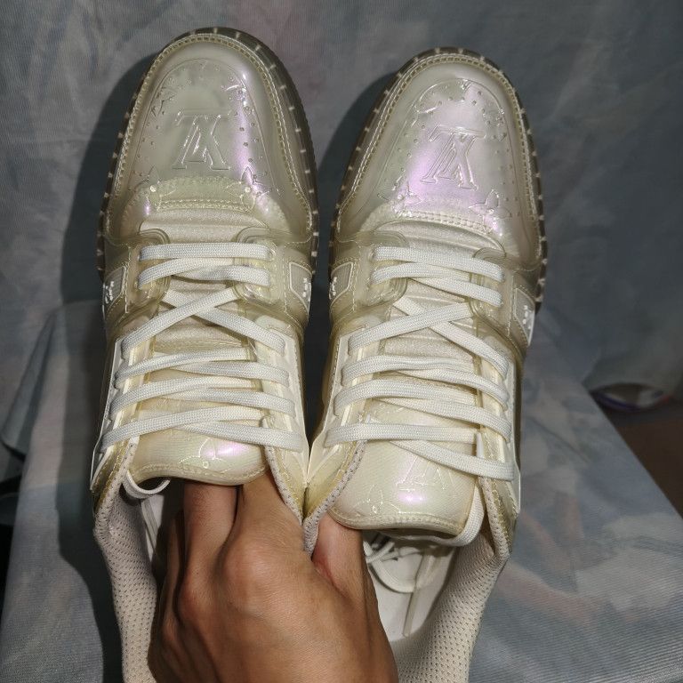 Louis Vuitton Louis Vuitton Monogram Trainer Sneakers for All 0079 Size US 8.5 / EU 41-42 - 6 Thumbnail