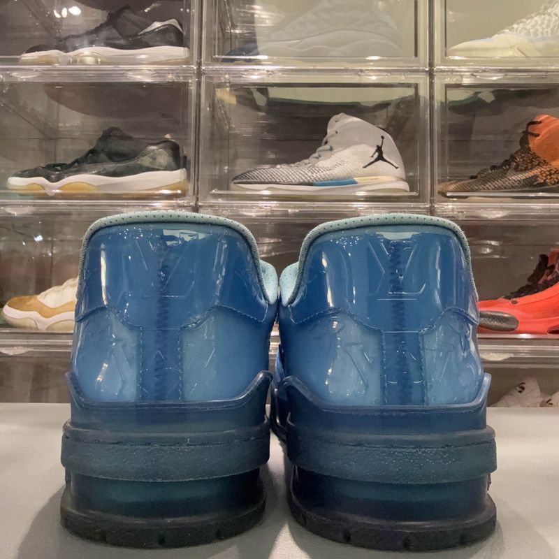 Louis Vuitton Louis Vuitton Trainer Sport Shoes in Blue 0079 Size US 8 / EU 41 - 3 Thumbnail