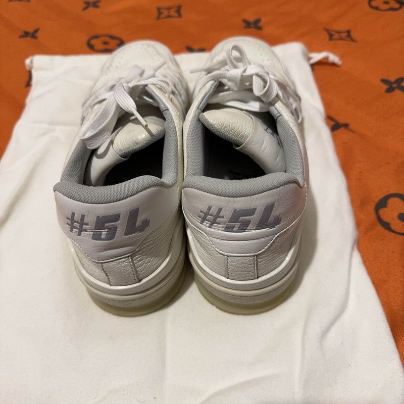 Louis Vuitton Louis Vuitton White Trainer Fashion Sneakers 0079 Size US 8.5 / EU 41-42 - 3 Thumbnail