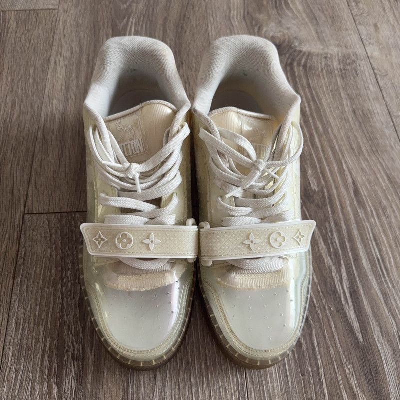 Louis Vuitton Louis Vuitton Trainer Transparent Logo Fashion Sneakers 0079 Size US 8.5 / EU 41-42 - 2 Thumbnail