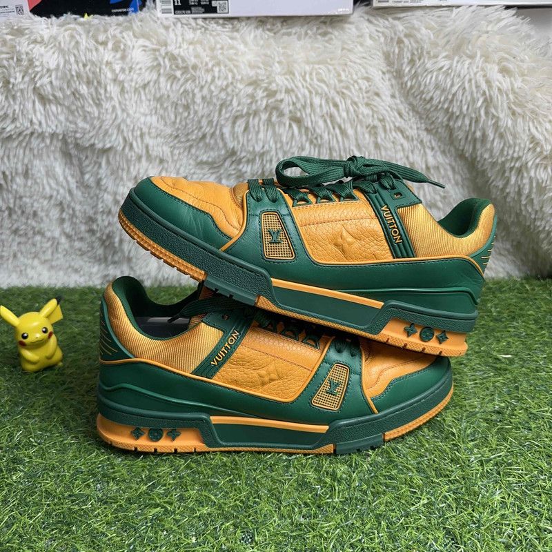 Louis Vuitton Louis Vuitton Trainer Leather Fashion Sneakers 0079 Size US 8 / EU 41 - 8 Thumbnail