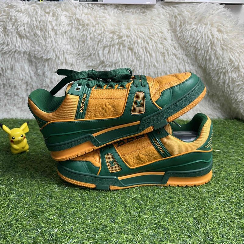 Louis Vuitton Louis Vuitton Trainer Leather Fashion Sneakers 0079 Size US 8 / EU 41 - 9 Thumbnail