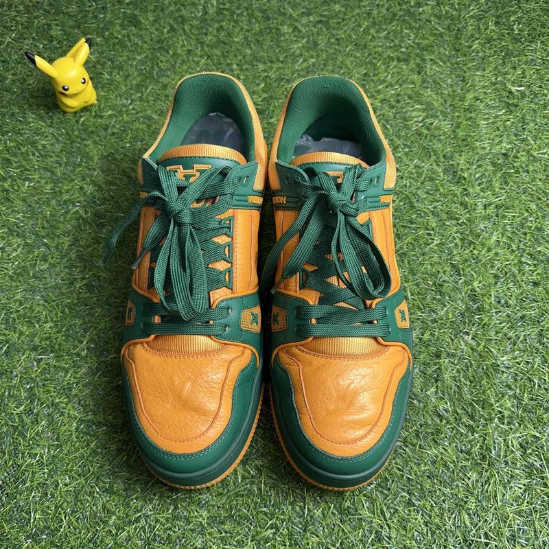 Louis Vuitton Louis Vuitton Trainer Leather Fashion Sneakers 0079 Size US 8 / EU 41 - 2 Thumbnail