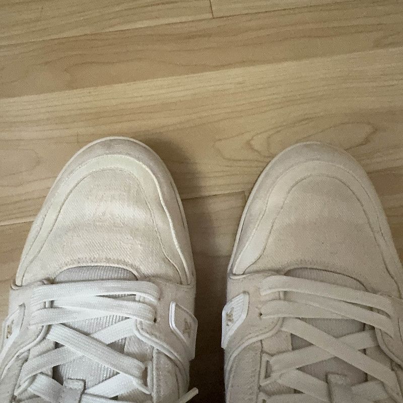 Louis Vuitton Louis Vuitton Classic Logo Trainer Sneakers for Men 0079 Size US 11 / EU 44 - 8 Thumbnail