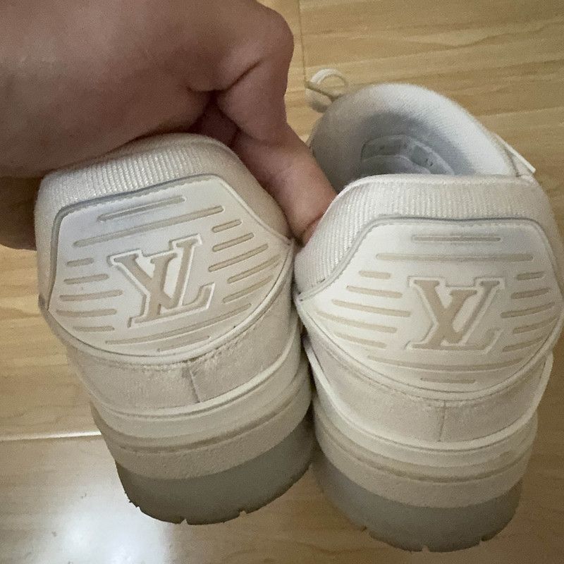 Louis Vuitton Louis Vuitton Classic Logo Trainer Sneakers for Men 0079 Size US 11 / EU 44 - 6 Thumbnail