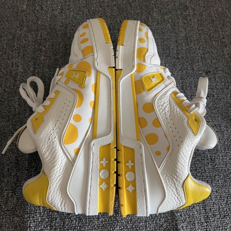 Louis Vuitton Yayoi Kusama x Louis Vuitton Low Top Trainers 0079 Size US 9.5 / EU 42-43 - 10 Thumbnail