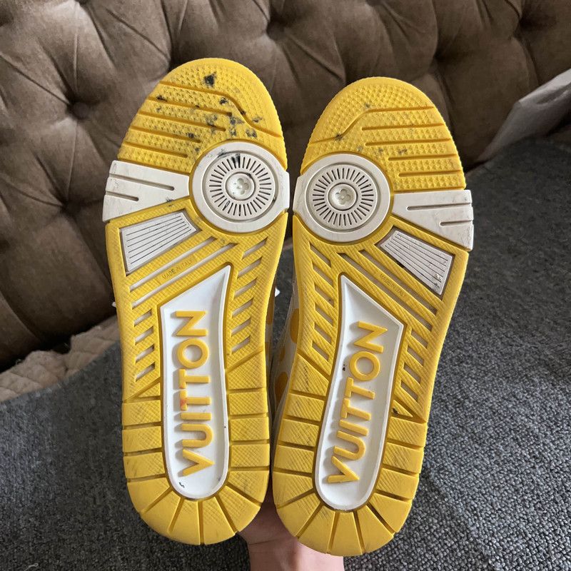 Louis Vuitton Yayoi Kusama x Louis Vuitton Low Top Trainers 0079 Size US 9.5 / EU 42-43 - 4 Thumbnail