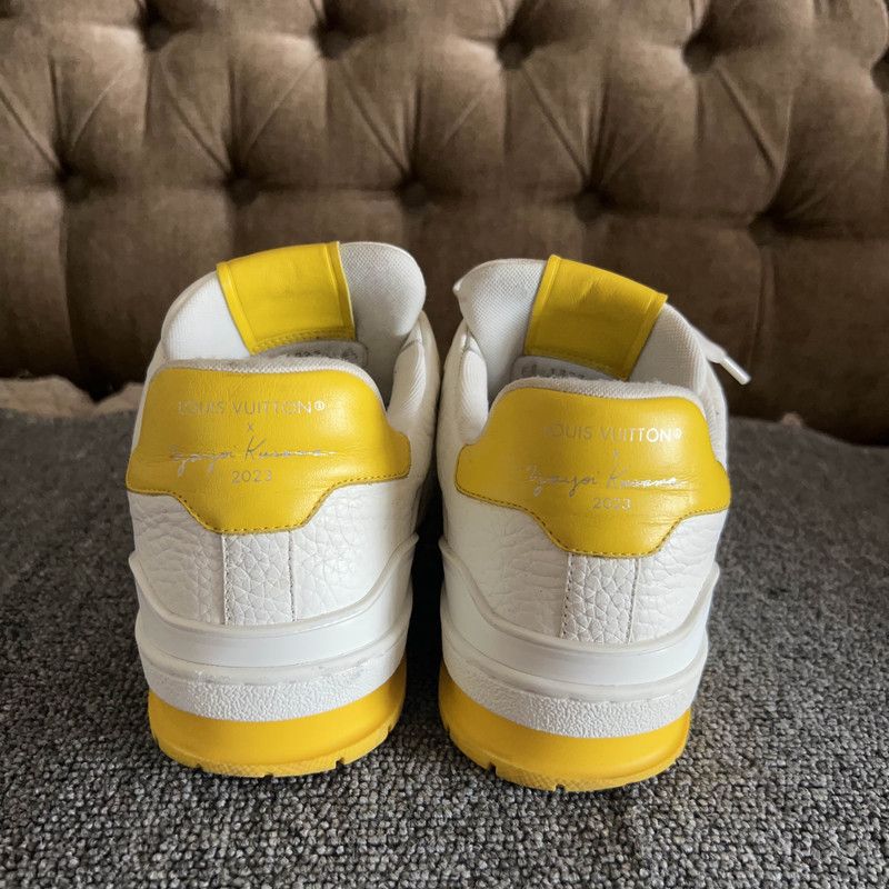 Louis Vuitton Yayoi Kusama x Louis Vuitton Low Top Trainers 0079 Size US 9.5 / EU 42-43 - 3 Thumbnail