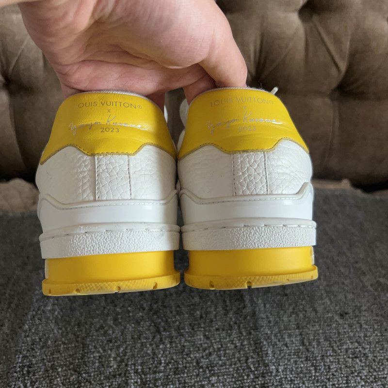 Louis Vuitton Yayoi Kusama x Louis Vuitton Low Top Trainers 0079 Size US 9.5 / EU 42-43 - 8 Thumbnail