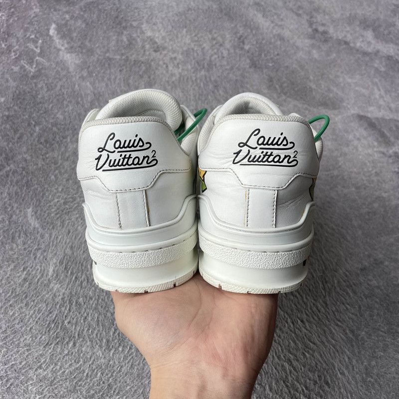 Louis Vuitton Nigo x Louis Vuitton Trendy Low-Top Sneakers 0079 Size US 7.5 / EU 40-41 - 3 Thumbnail