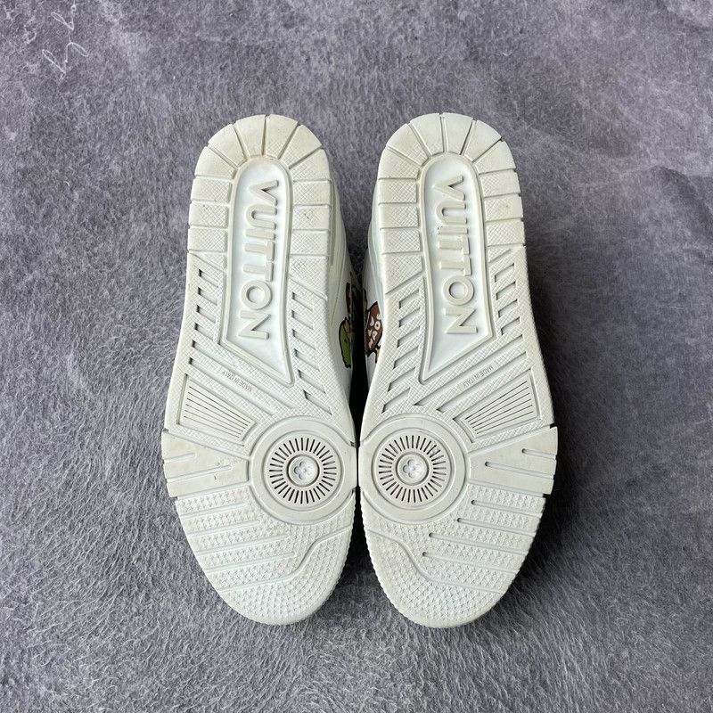 Louis Vuitton Nigo x Louis Vuitton Trendy Low-Top Sneakers 0079 Size US 7.5 / EU 40-41 - 4 Thumbnail