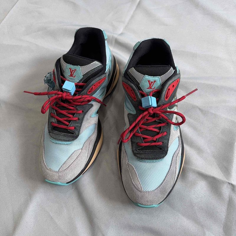 Louis Vuitton Louis Vuitton Casual Low-Top Sneakers in Purple 0079 Size US 8 / EU 41 - 2 Thumbnail