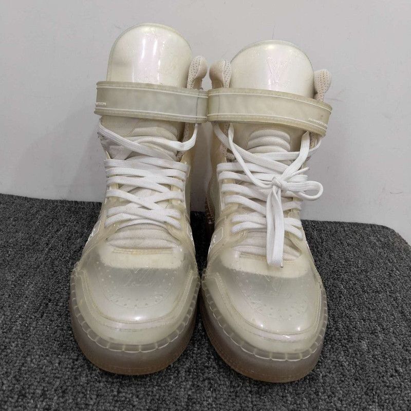 Louis Vuitton Louis Vuitton High Top Trainer Sneakers for Men 0079 Size US 7 / EU 40 - 2 Thumbnail