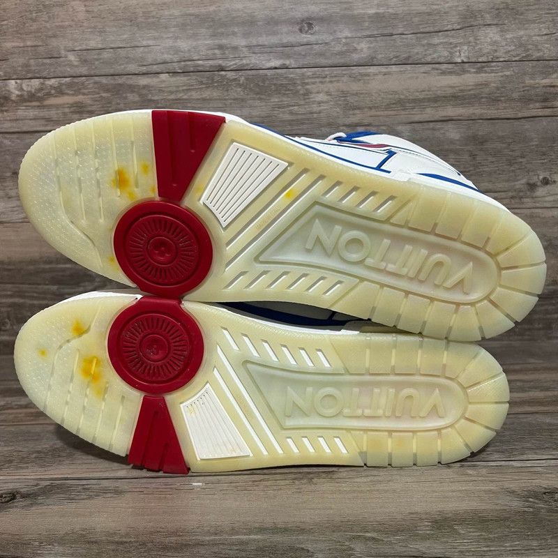 Louis Vuitton Louis Vuitton Tricolor Classic Sneakers for Men 0079 Size US 9.5 / EU 42-43 - 4 Thumbnail