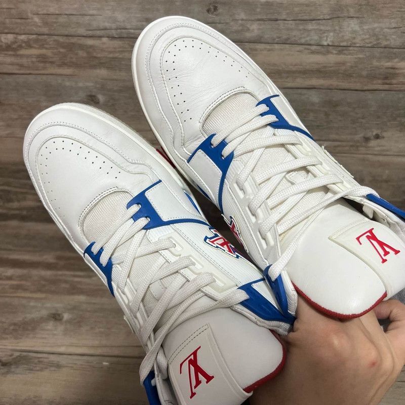 Louis Vuitton Louis Vuitton Tricolor Classic Sneakers for Men 0079 Size US 9.5 / EU 42-43 - 7 Thumbnail