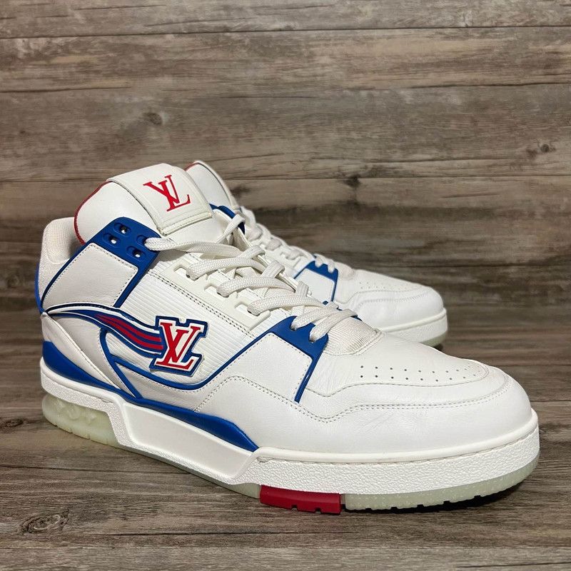Louis Vuitton Louis Vuitton Tricolor Classic Sneakers for Men 0079 Size US 9.5 / EU 42-43 - 10 Thumbnail