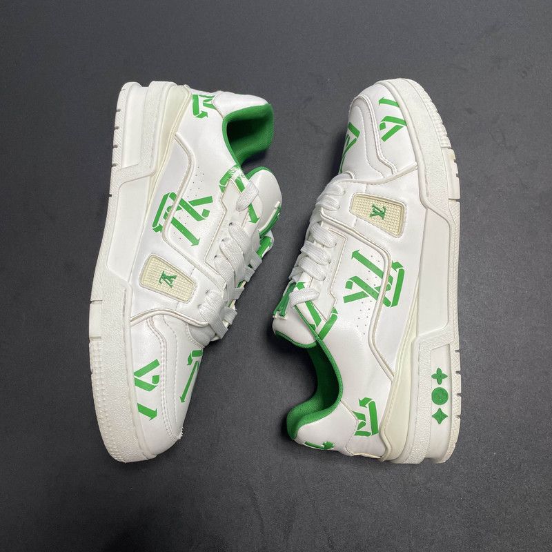 Louis Vuitton Louis Vuitton Trainer Low Top Sneakers for Men 0079 Size US 7.5 / EU 40-41 - 6 Thumbnail