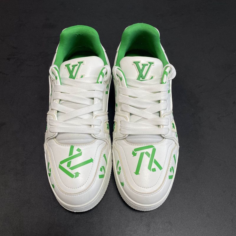 Louis Vuitton Louis Vuitton Trainer Low Top Sneakers for Men 0079 Size US 7.5 / EU 40-41 - 2 Thumbnail