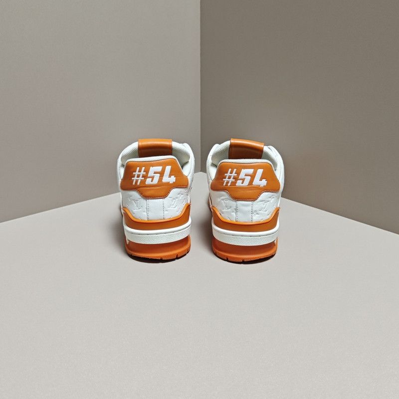Louis Vuitton Louis Vuitton Trainer Leather Low-Top Sneakers 0079 Size US 8.5 / EU 41-42 - 3 Thumbnail