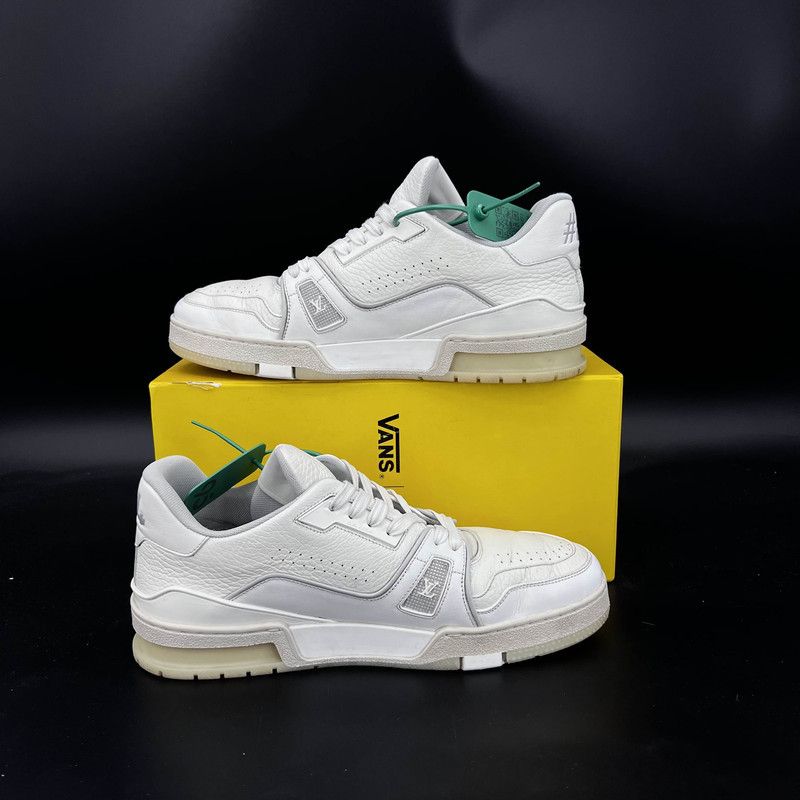 Louis Vuitton Louis Vuitton Leather Trainer Fashion Sneakers for Everyone 0079 Size US 8 / EU 41 - 8 Thumbnail