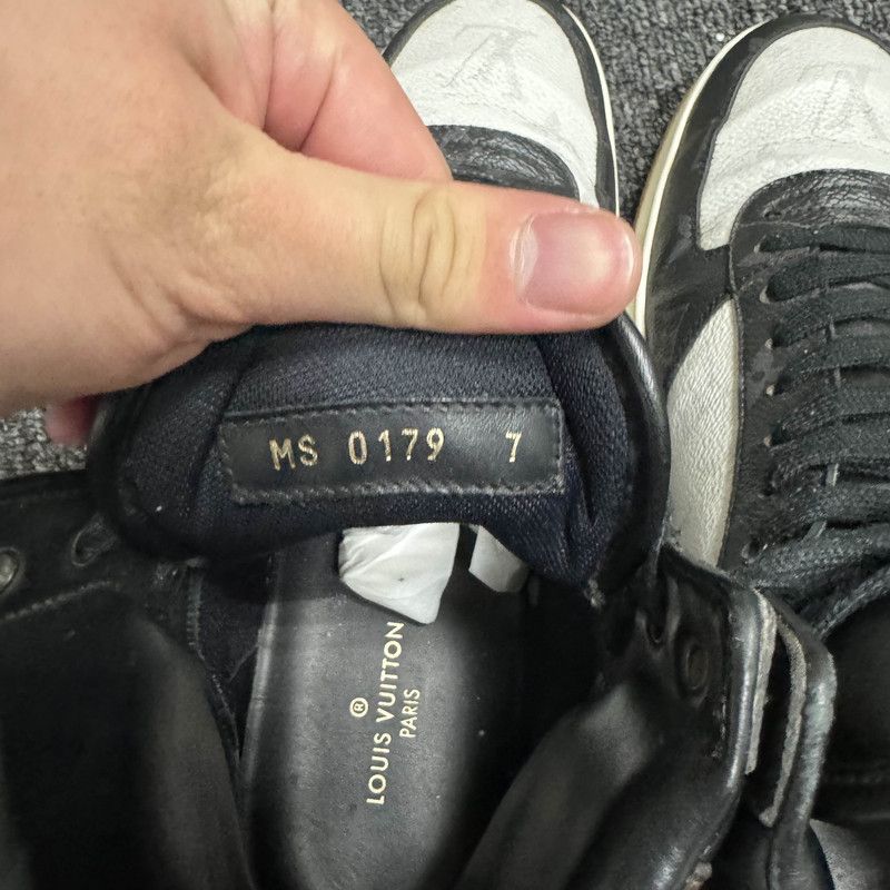 Louis Vuitton Louis Vuitton Rivoli Sneakers in Black and White 0079 Size US 8 / EU 41 - 5 Thumbnail