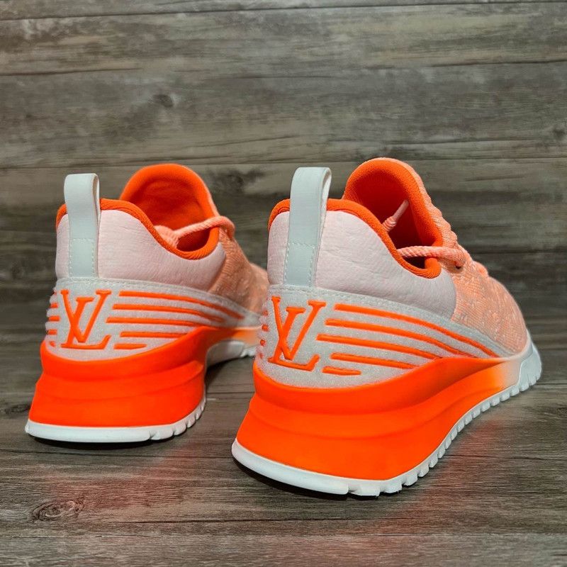 Louis Vuitton Louis Vuitton Comfortable Orange Running Shoes 0079 Size US 8.5 / EU 41-42 - 9 Thumbnail