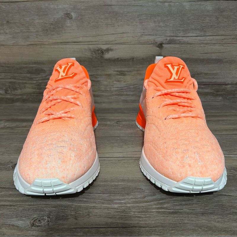 Louis Vuitton Louis Vuitton Comfortable Orange Running Shoes 0079 Size US 8.5 / EU 41-42 - 2 Thumbnail
