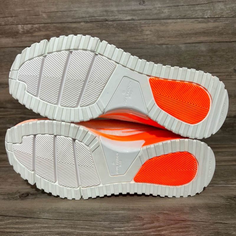 Louis Vuitton Louis Vuitton Comfortable Orange Running Shoes 0079 Size US 8.5 / EU 41-42 - 4 Thumbnail