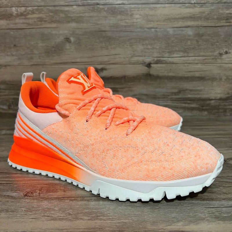Louis Vuitton Louis Vuitton Comfortable Orange Running Shoes 0079 Size US 8.5 / EU 41-42 - 10 Thumbnail