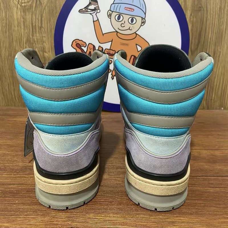 Louis Vuitton Louis Vuitton Retro Logo High-Top Sneakers for Men 0079 Size US 8.5 / EU 41-42 - 3 Thumbnail
