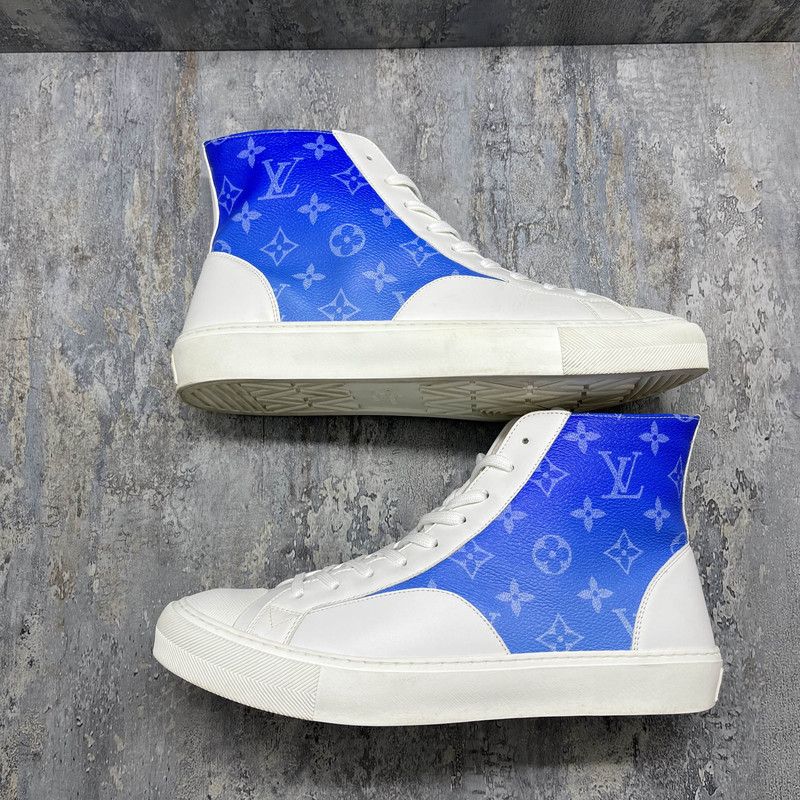 Louis Vuitton Louis Vuitton Tattoo Monogram Clouds Sneakers 0079 Size US 8 / EU 41 - 7 Thumbnail