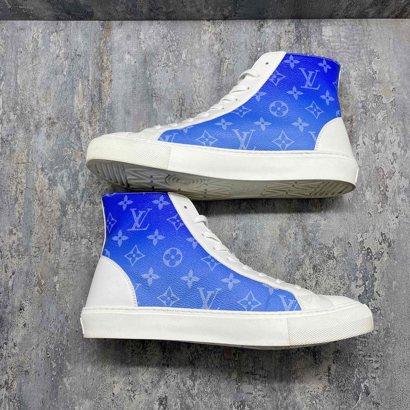Louis Vuitton Louis Vuitton Tattoo Monogram Clouds Sneakers 0079 Size US 8 / EU 41 - 8 Thumbnail