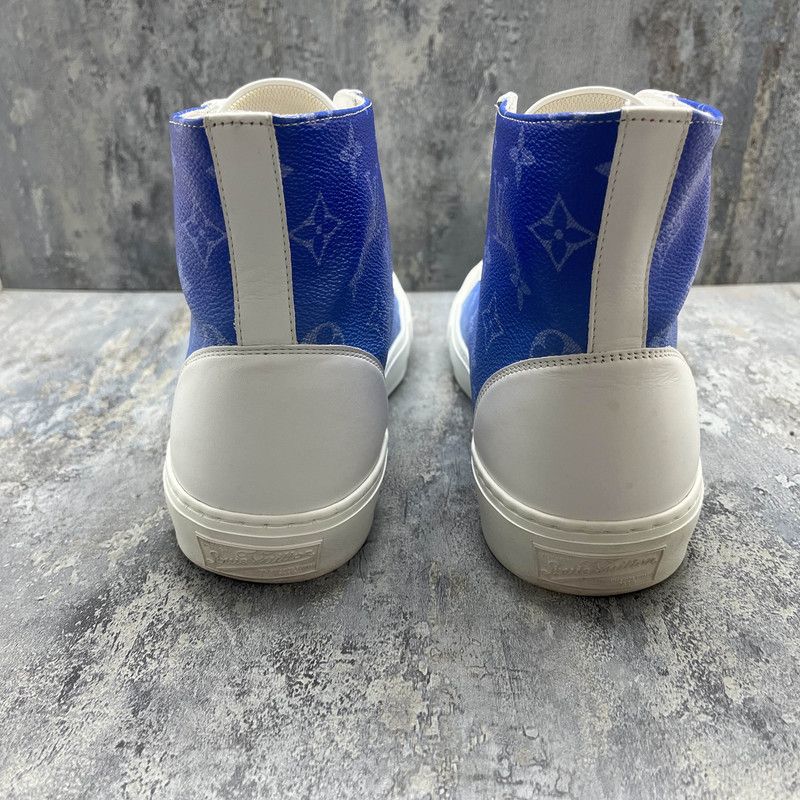 Louis Vuitton Louis Vuitton Tattoo Monogram Clouds Sneakers 0079 Size US 8 / EU 41 - 3 Thumbnail
